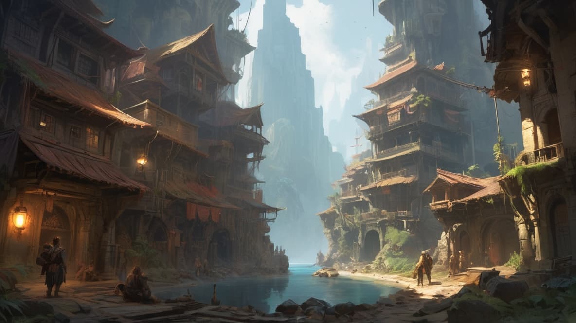 Old City background